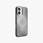 MeteorGlow – Titanium Grey Unique Frosted Finish MagSafe Case for iPhone 16
