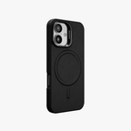 PrimoEdge – Black Luxe Leather Design Magsafe Case for iPhone 16