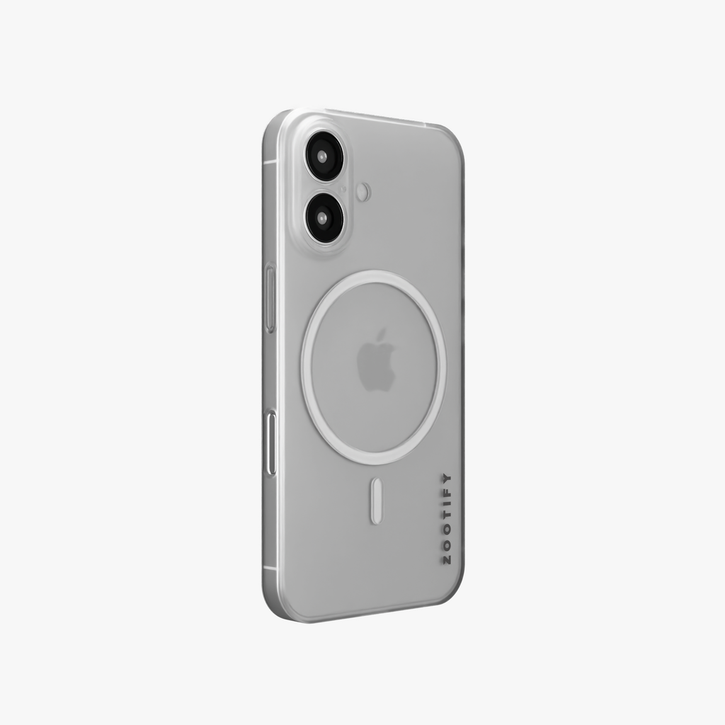 Textura – White PaperFeel MagSafe Case for iPhone 16