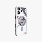 VectorEdge – White Modern Aesthetics MagSafe case for iPhone 16