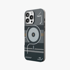 ArtiShell – Grey Detachable Layer Modular MagSafe Case for iPhone 16 pro