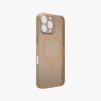 Textura – Brown PaperFeel MagSafe Case for iPhone 16 pro