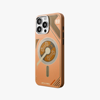 VectorEdge – Brown Modern MagSafe case for iPhone 16 pro