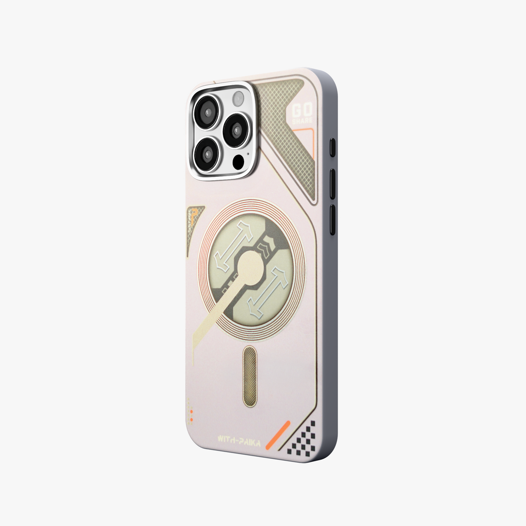 VectorEdge – Grey Modern MagSafe case for iPhone 16 pro