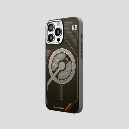 VectorEdge – Black  Modern Magsafe case for iPhone 16 pro