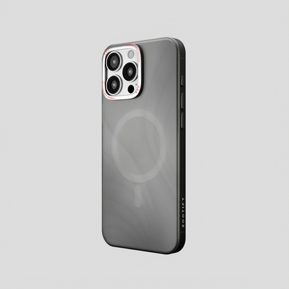 MeteorGlow – Titanium Grey Unique Frosted Finish MagSafe Case for iPhone 16 pro