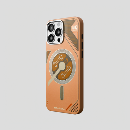 VectorEdge – Brown Modern Magsafe case for iPhone 16 pro