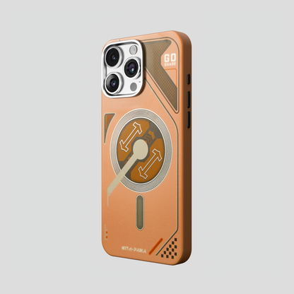 VectorEdge – Brown Modern Aesthetics Magsafe case for iPhone 16 pro max