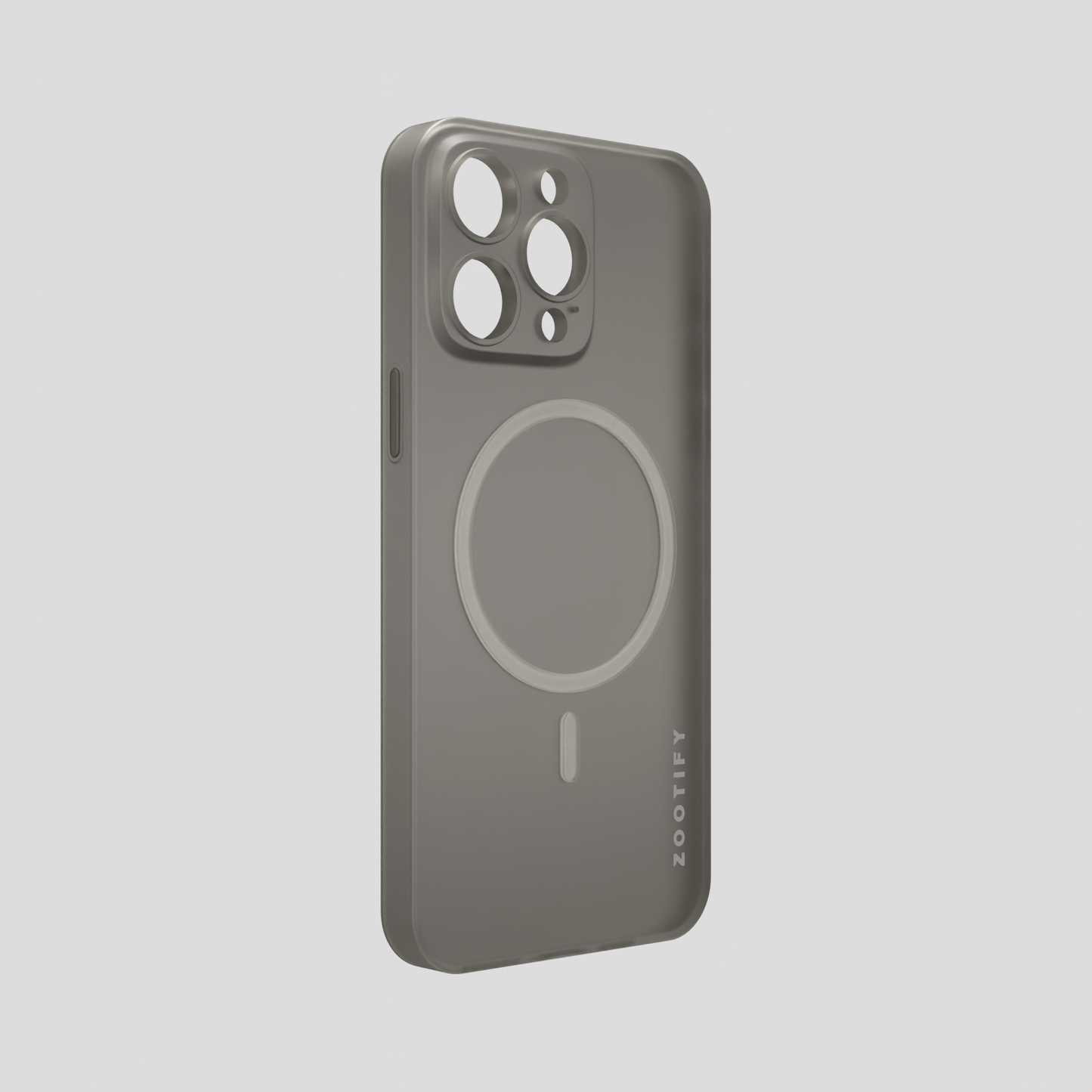 Textura – Grey PaperFeel MagSafe Case for iPhone 15 pro max