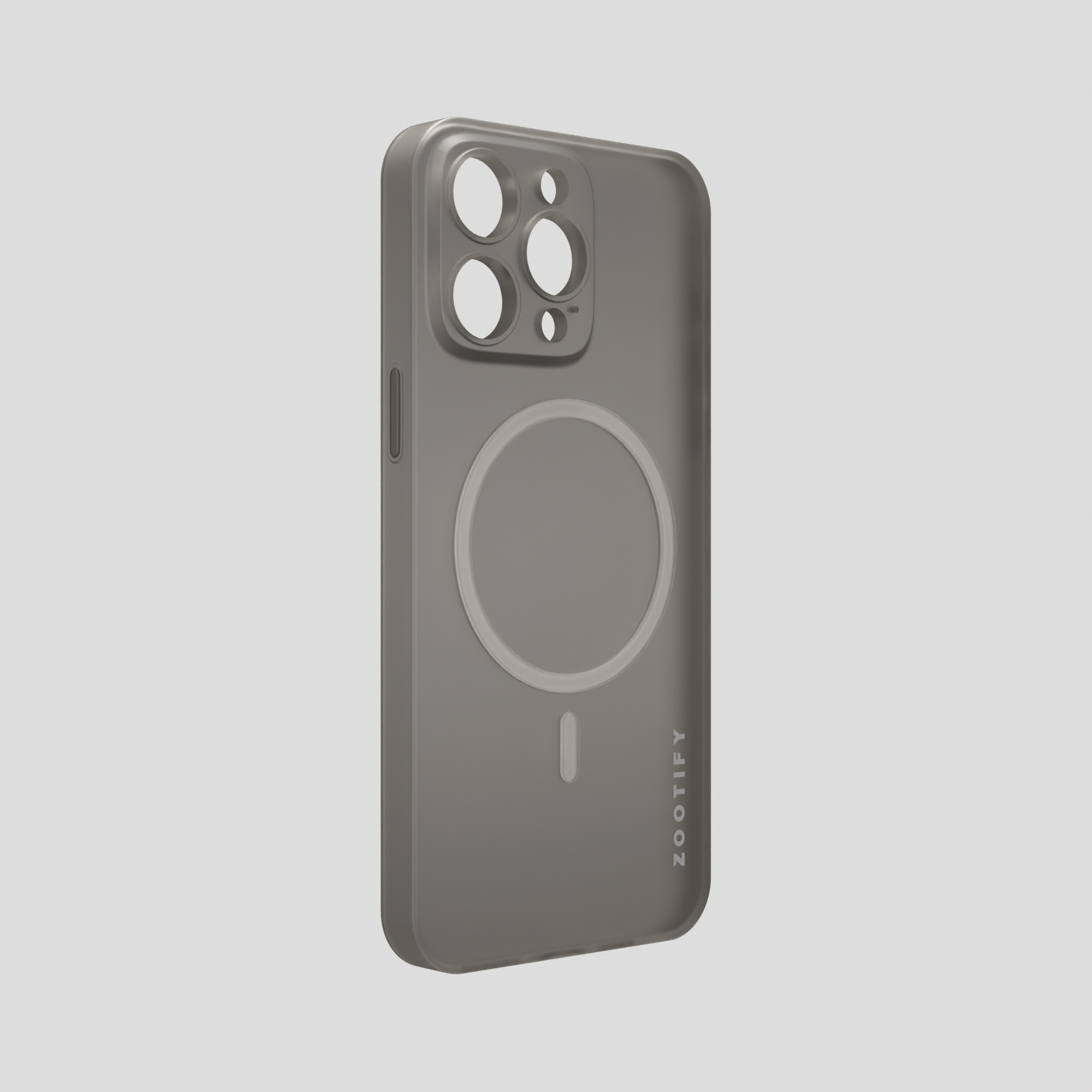 Textura – Grey PaperFeel MagSafe Case for iPhone 15 pro max