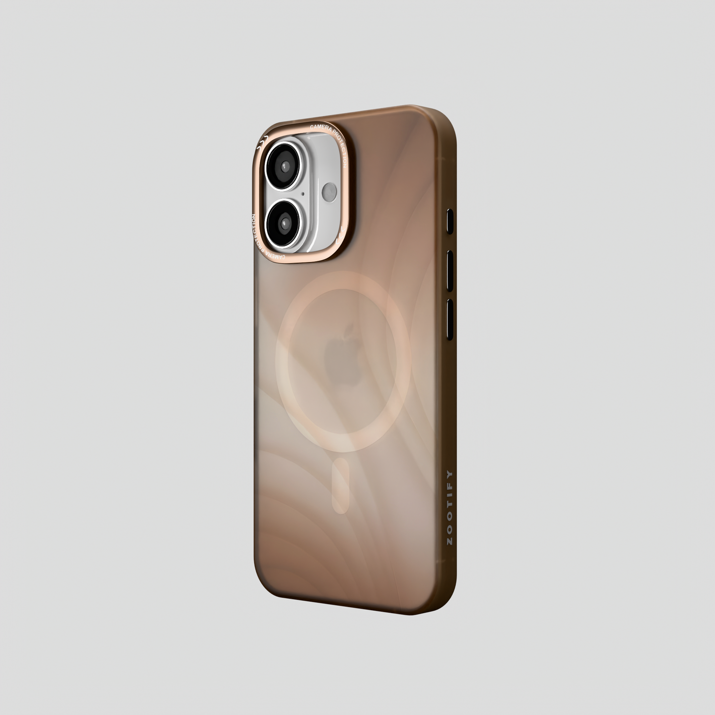 MeteorGlow – Desert Unique Frosted Finish MagSafe Case for iPhone 16