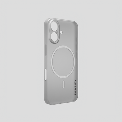 Textura – White PaperFeel MagSafe Case for iPhone 16