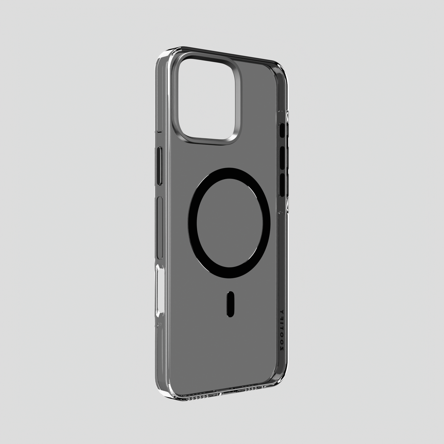 Ironclad Aura – Smoky MagSafe Transparent Shield Case for iPhone 16 pro max