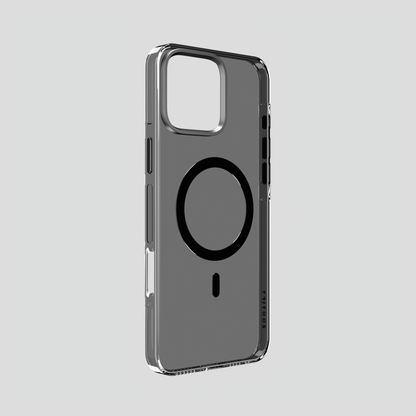 Ironclad Aura – Smoky MagSafe Transparent Shield Case for iPhone 16 pro max