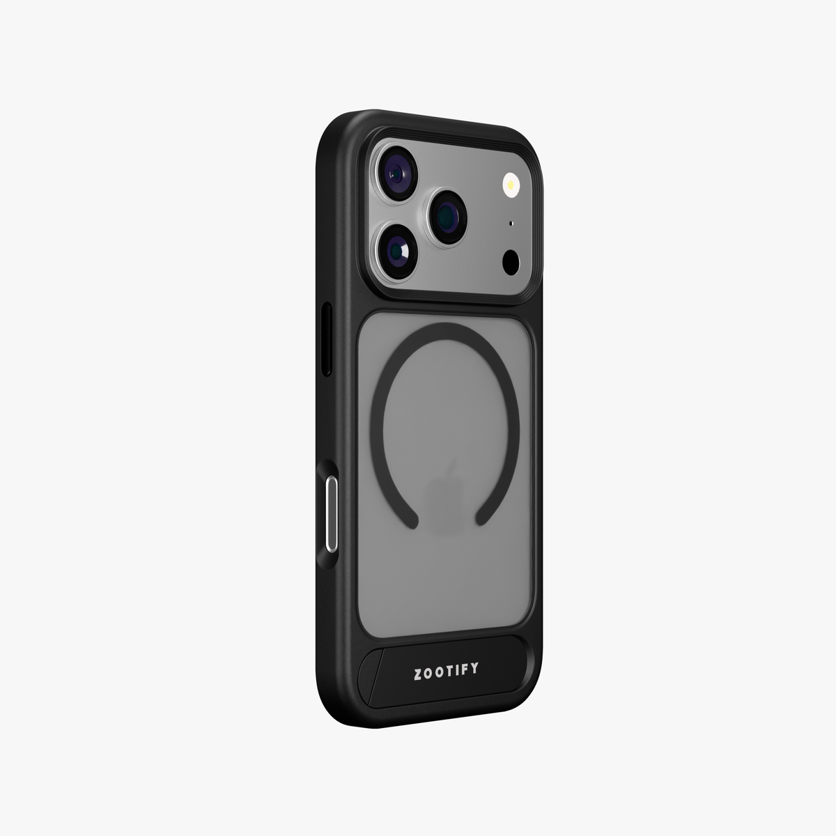 Frostand – Black Frosted MagSafe Case Cover with Kickstand for iPhone 17 Pro Max
