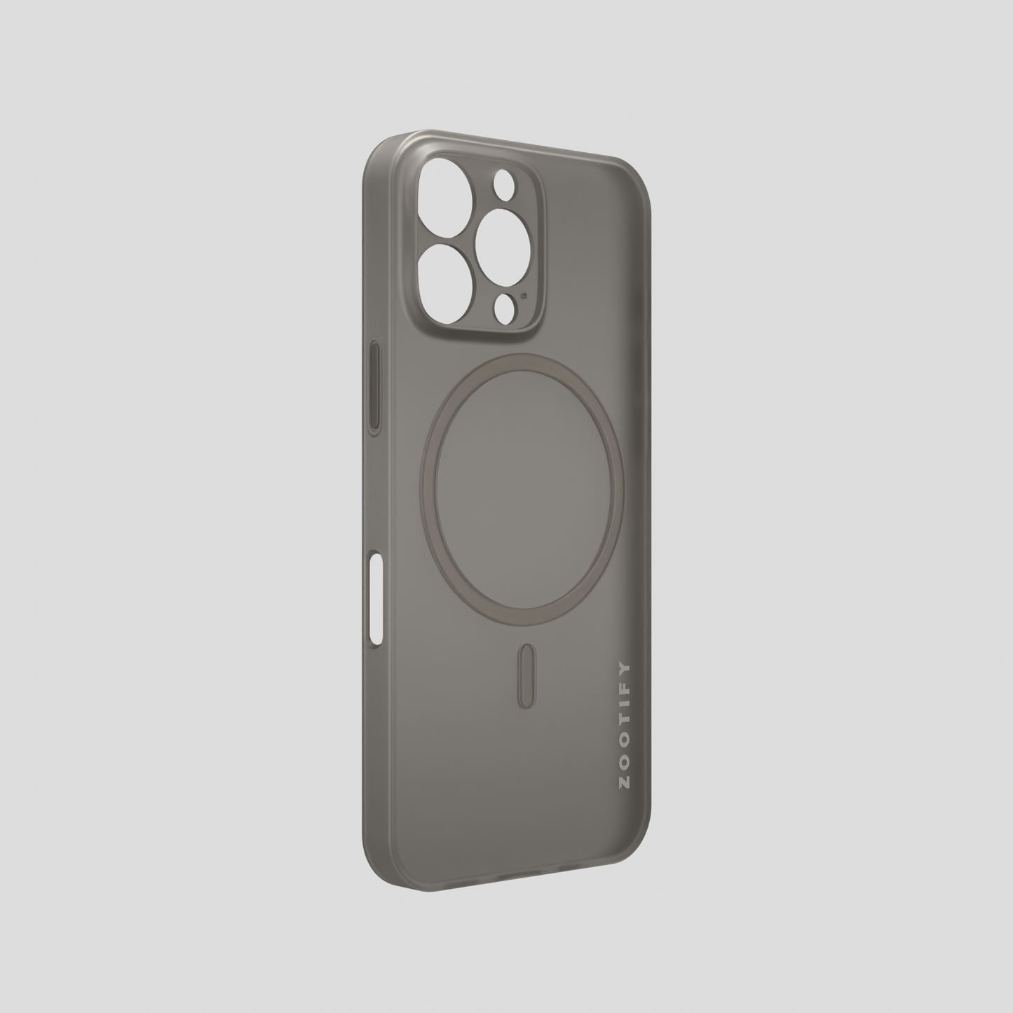 Textura – Titanium Grey PaperFeel MagSafe Case for iPhone 16 pro