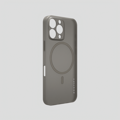 Textura – Titanium Grey PaperFeel MagSafe Case for iPhone 16 pro