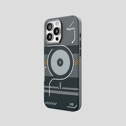 ArtiShell – Grey Detachable Layer Modular MagSafe Case for iPhone 16 pro