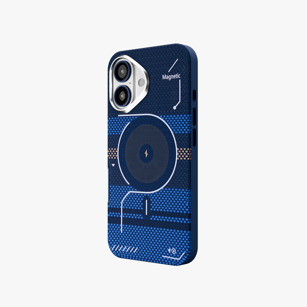ArtiShell – Blue Detachable Layer Modular MagSafe Case for iPhone 16