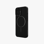 CamSafe –  Black Minimal phone case with Kickstand & LensGuard for iPhone 16
