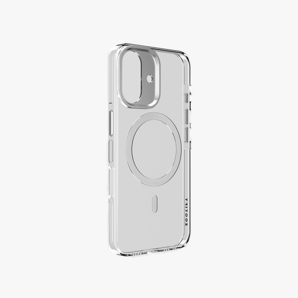 Ironclad Aura –  Clear MagSafe Transparent Shield Case for iPhone 16