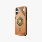 VectorEdge – Brown Modern Aesthetic MagSafe case for iPhone 16