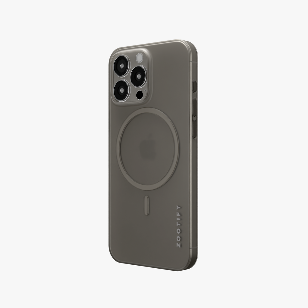 Textura – Grey PaperFeel MagSafe Case for iPhone 16 pro