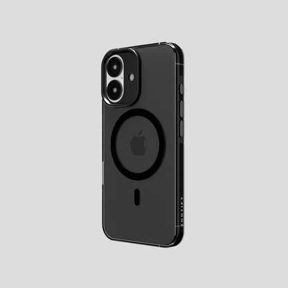 Ironclad Aura –  Smoky MagSafe Transparent Shield Case for iPhone 16