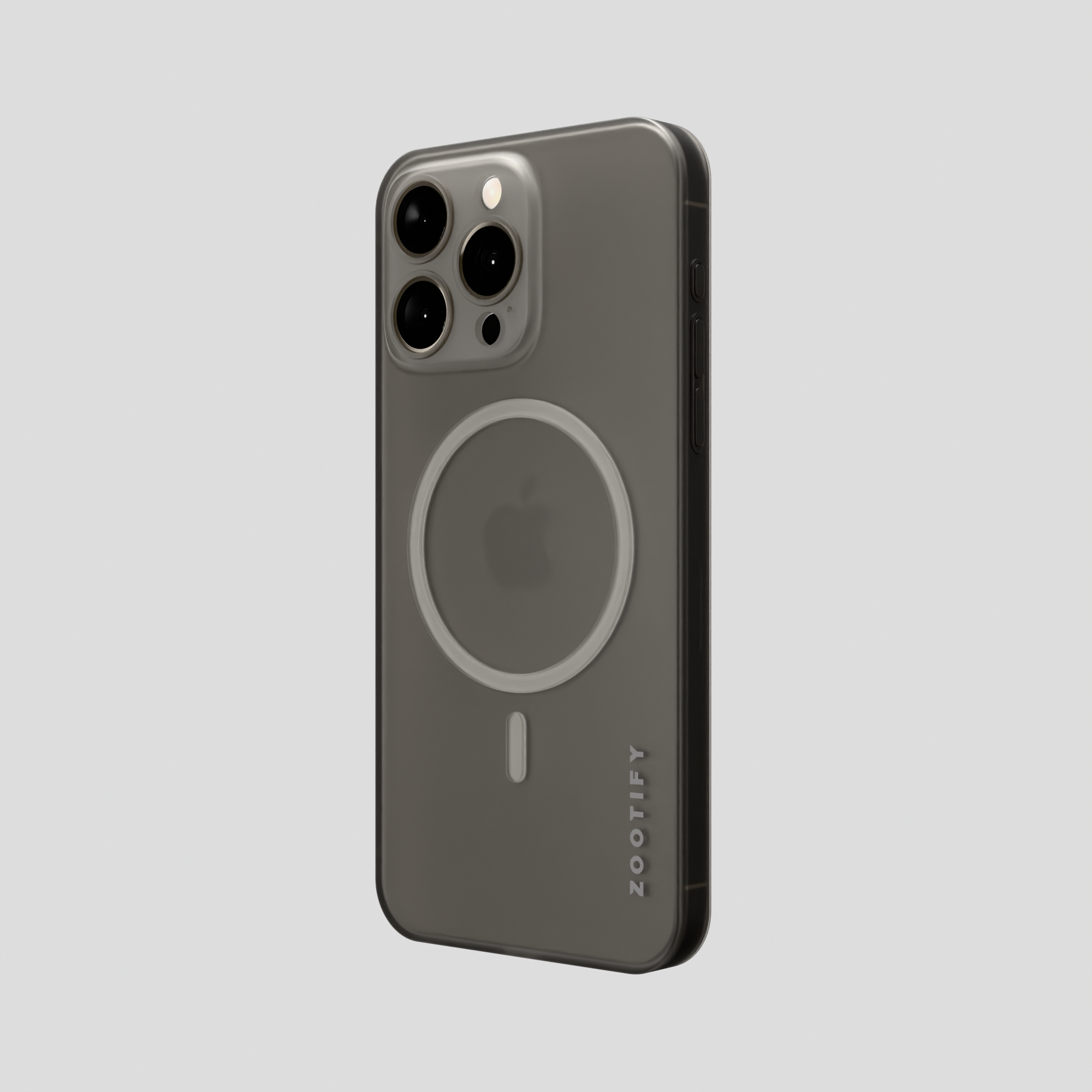 Textura – Grey PaperFeel MagSafe Case for iPhone 15 pro max