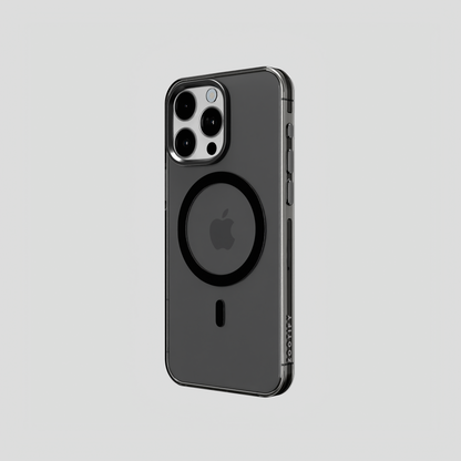 Ironclad  – Smoky Grey Magsafe Transparent Shield Case for iPhone 15 pro