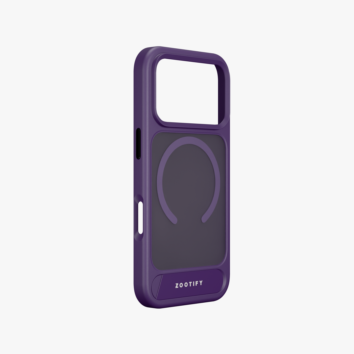 Frostand – Purple Frosted MagSafe Case Cover with Kickstand for iPhone 17 pro