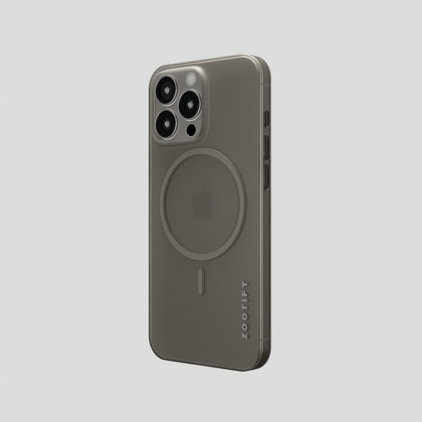 Textura – Titanium Grey PaperFeel MagSafe Case for iPhone 16 pro