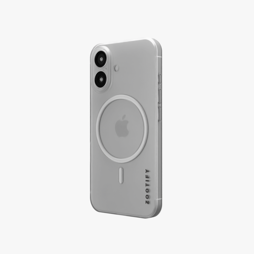 Textura – White PaperFeel MagSafe Case for iPhone 16