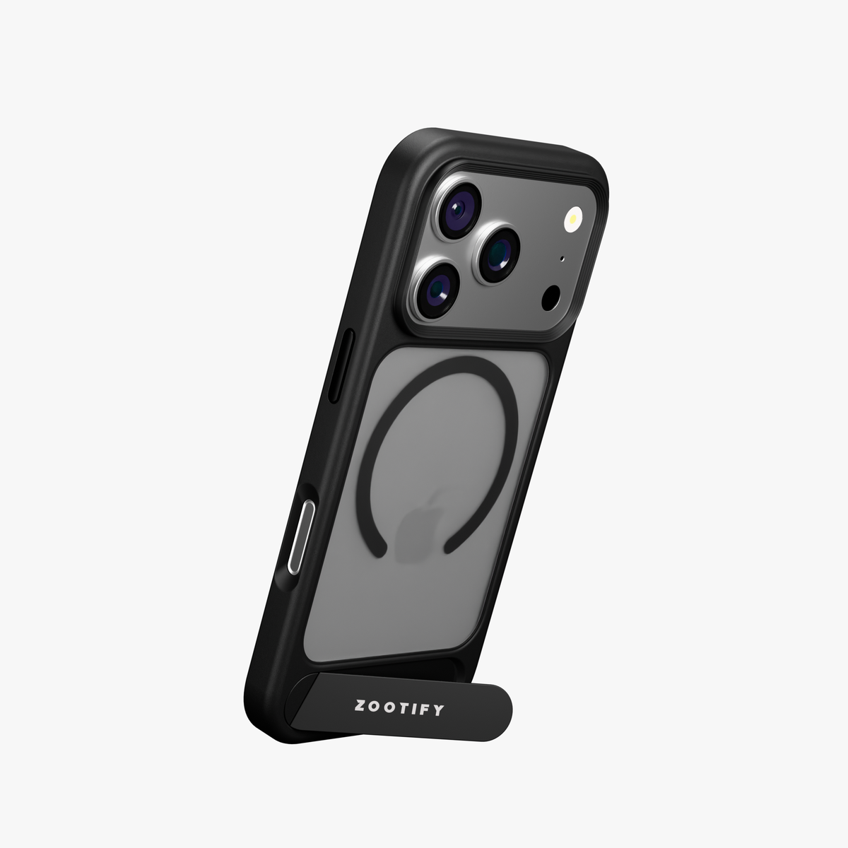 Frostand – Black Frosted MagSafe Case Cover with Kickstand for iPhone 17 Pro Max