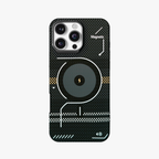 ArtiShell – Black Detachable Layer Modular MagSafe Case for iPhone 16 pro max