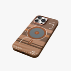 ArtiShell – Brown Detachable Layer Modular MagSafe Case for iPhone 16 pro max