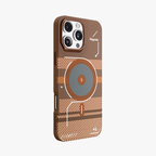ArtiShell – Brown Detachable Layer Modular MagSafe Case for iPhone 16 pro max