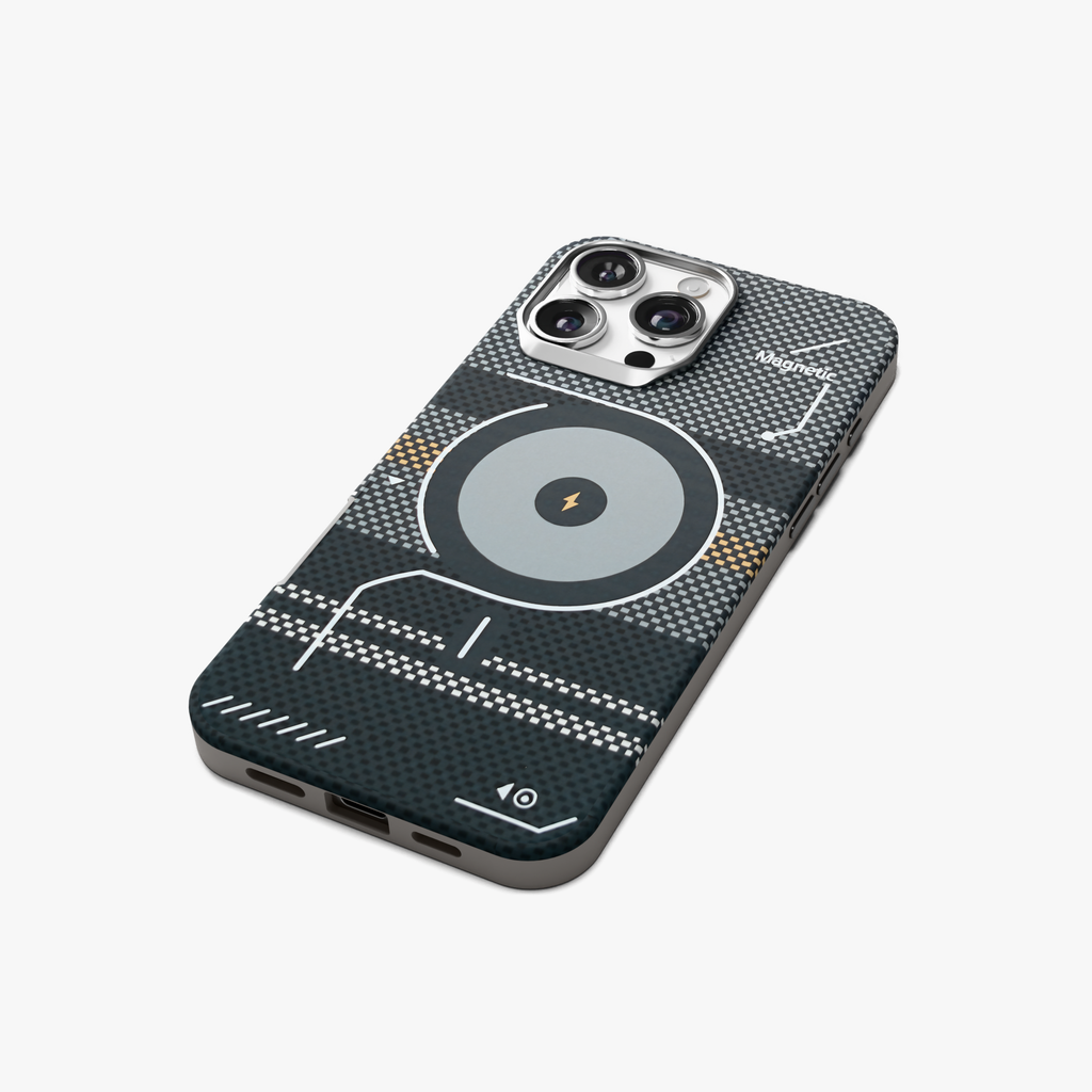 ArtiShell – Grey Detachable Layer Modular MagSafe Case for iPhone 16 pro max