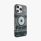 ArtiShell – Grey Detachable Layer Modular MagSafe Case for iPhone 16 pro max