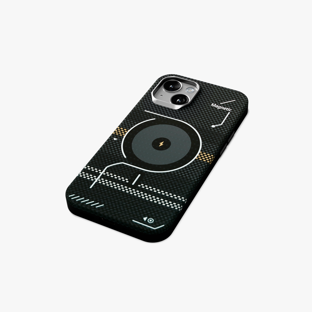 ArtiShell – Black Detachable Layer Modular MagSafe Case for iPhone 15
