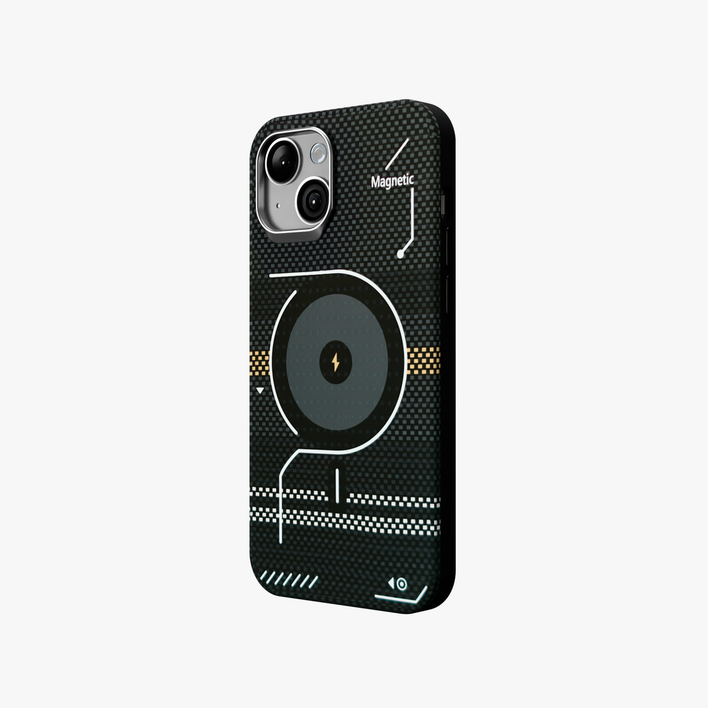 ArtiShell – Black Detachable Layer Modular MagSafe Case for iPhone 15