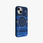 ArtiShell – Blue Detachable Layer Modular MagSafe Case for iPhone 15
