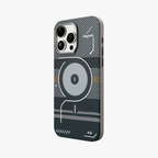 ArtiShell – Grey Detachable Layer Modular MagSafe Case for iPhone 15 pro max