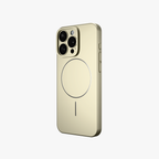CamSafe –  Grey Minimal phone case with Kickstand & LensGuard for iPhone 15 pro