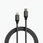 Zootify PWR 30W Type-C to Lightning Fast Charging Data Cable – 1m Grey