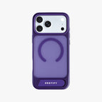 Frostand – Purple Frosted MagSafe Case Cover with Kickstand for iPhone 17 pro
