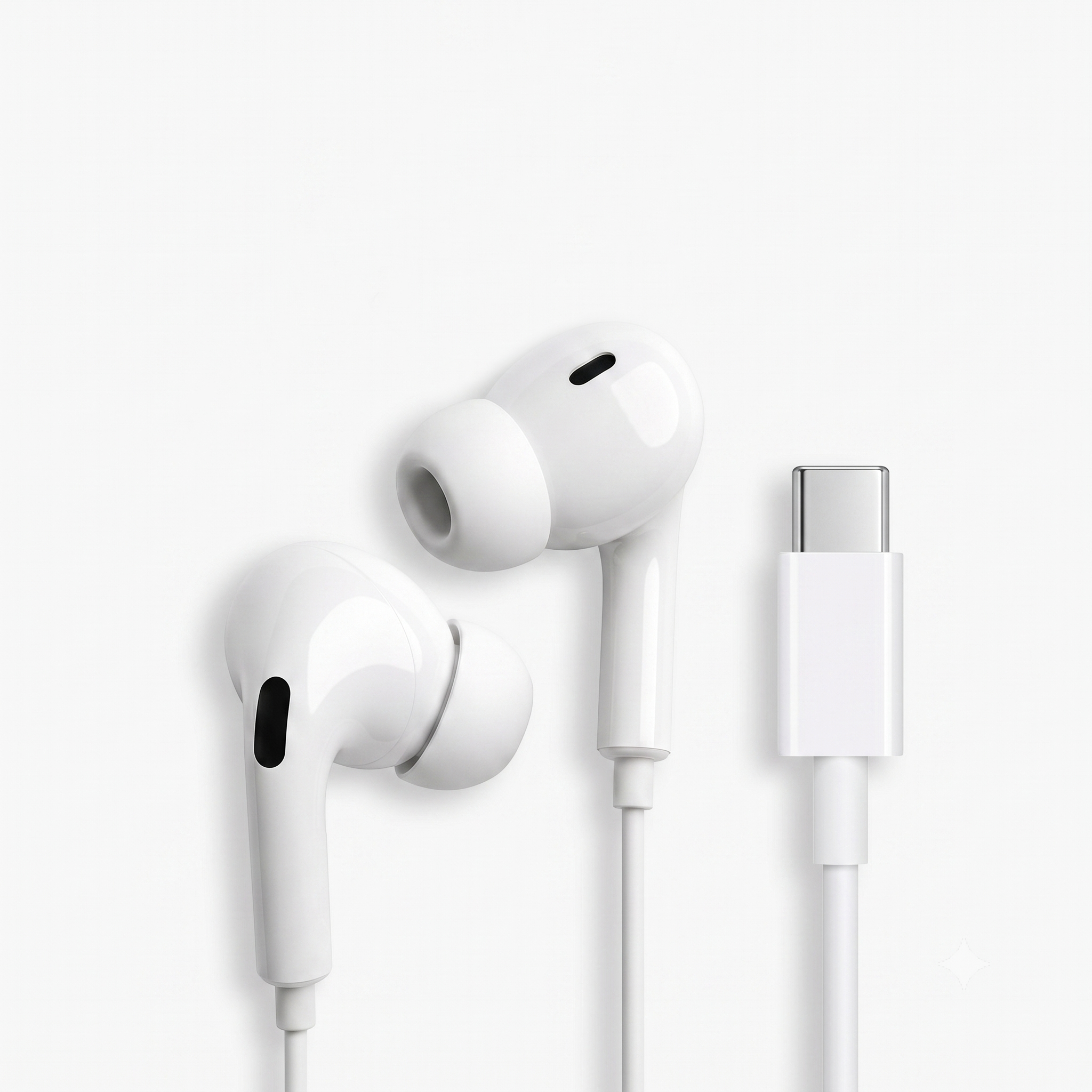 Zootify Aura 3 - Type C Wired Earphones with Mic | White