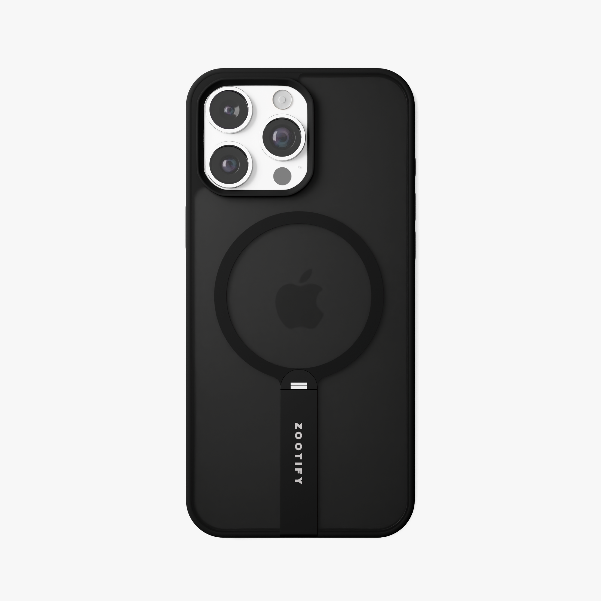 FroStand –  Black Matte MagSafe T-Stand Case for iPhone 16 pro max