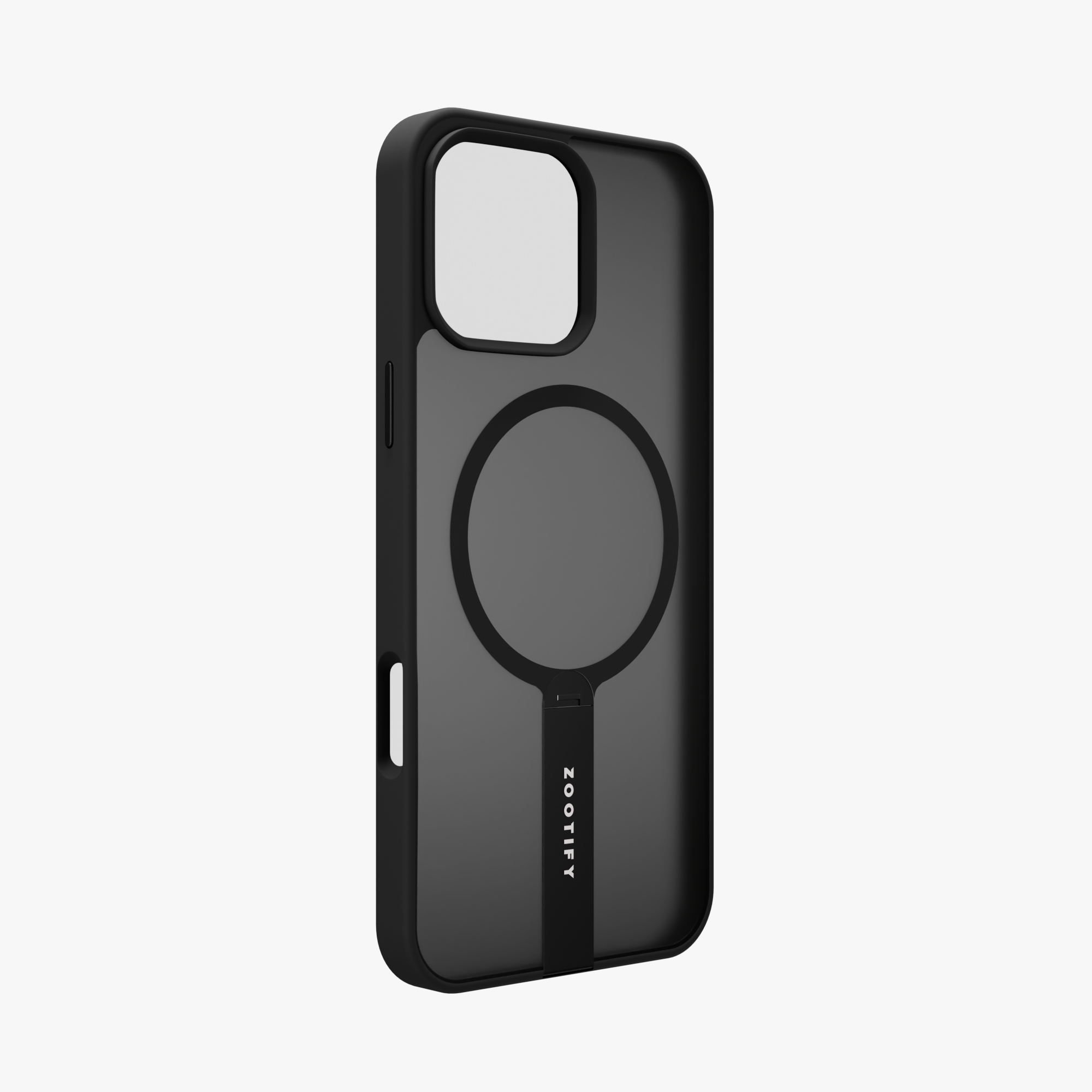 FroStand –  Black Matte MagSafe T-Stand Case for iPhone 16 pro max