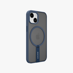 FroStand – Blue Matte MagSafe T-Stand Case for iPhone 15